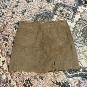 Blank NYC Suede Mini Skirt